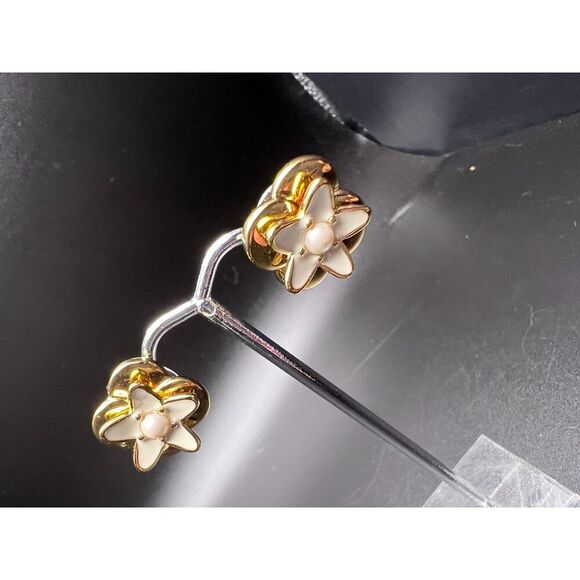 Kate Spade Enamel and Pearl Earrings - Picture 5 of 5